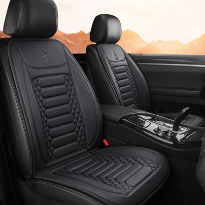 Car Heated Seat Cover 12/24V 30‘ Fast Heating Seat Cushion Universal Car Seat Heater Durable Cloth Thicken Car Heating Pad