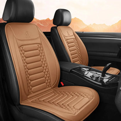 Car Heated Seat Cover 12/24V 30‘ Fast Heating Seat Cushion Universal Car Seat Heater Durable Cloth Thicken Car Heating Pad