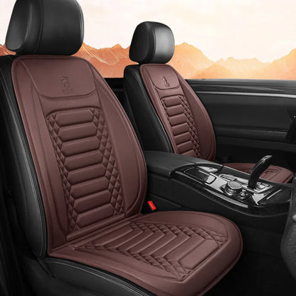 Car Heated Seat Cover 12/24V 30‘ Fast Heating Seat Cushion Universal Car Seat Heater Durable Cloth Thicken Car Heating Pad