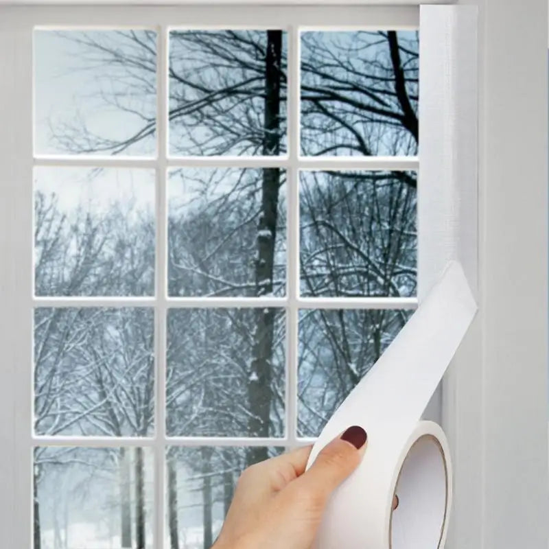 Window Weather Sealing Tape Windproof Window Sealer For Winter Soundproof Cuttable Seal Strip Insulation Strip For Door Windows