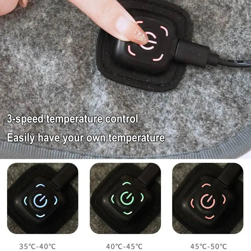 USB Electric Blanket 5V Low Voltage Heating Dormitory Car Electric Plate Charging Treasure Car Camping Sleeping Bag