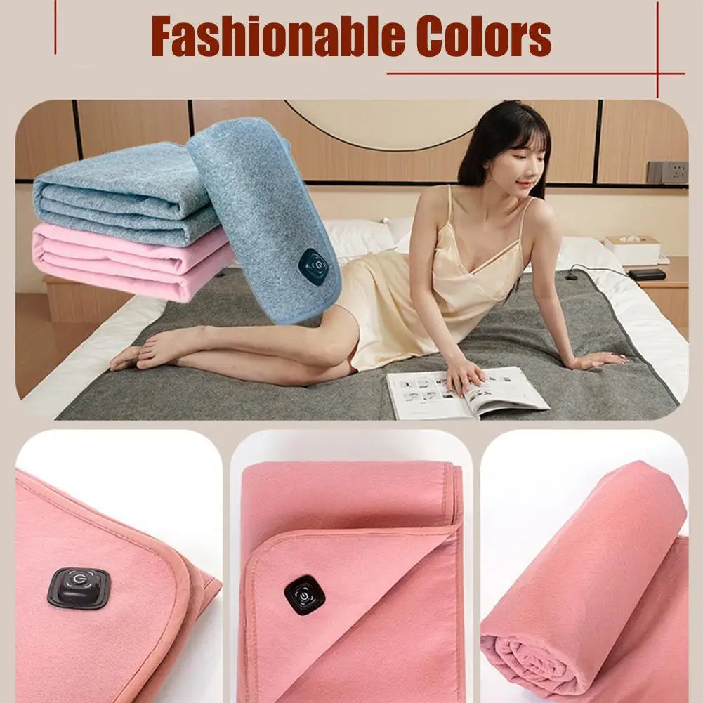 USB Electric Blanket 5V Low Voltage Heating Dormitory Car Electric Plate Charging Treasure Car Camping Sleeping Bag