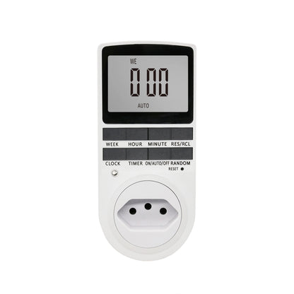 Electronic Digital Timer Switch 24 Hour Cyclic EU UK AU US FR BR Plug Kitchen Timer Outlet Programmable Timing Socket 220V 120V