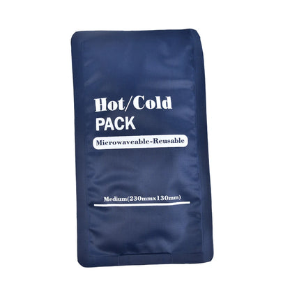 Reusable Hot Cold Therapy Pack Gel Pad Ice Cooling Heating Pads Emergency Pain Relief Sport Compress Microwaveable Ice Pack